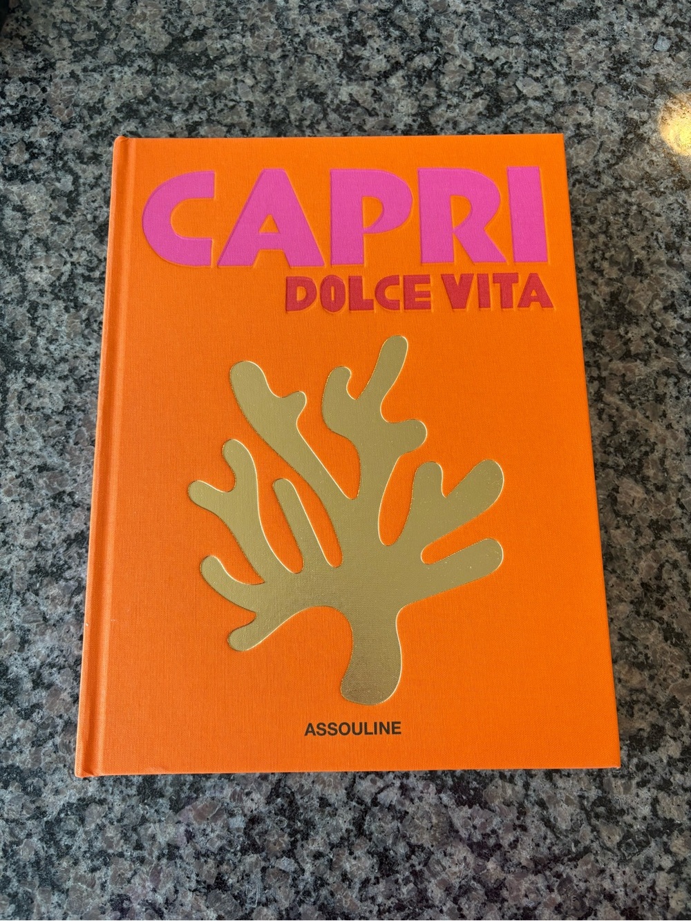 Assouline Capri Dolce Vita Coffee table book